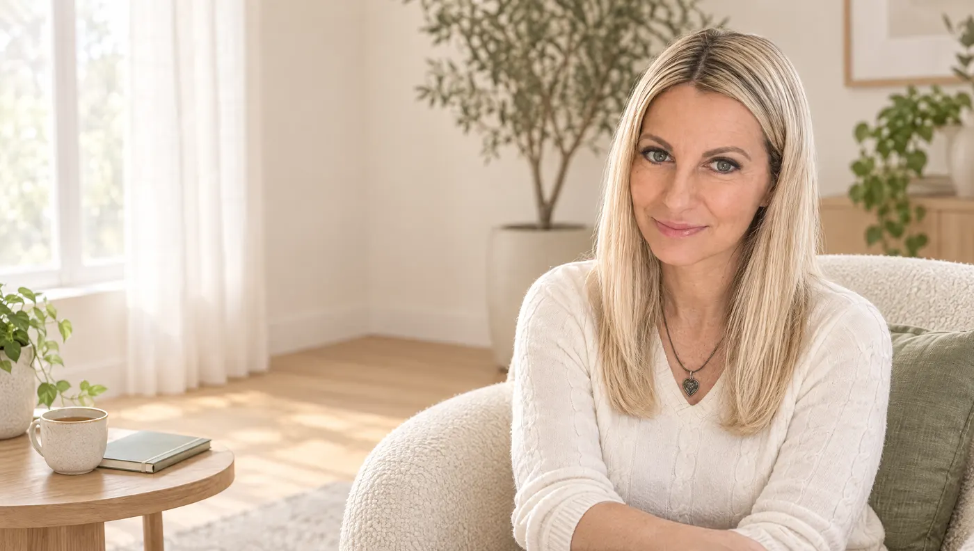 Hidajeta Isović in ihrem Beratungsraum in Fellbach